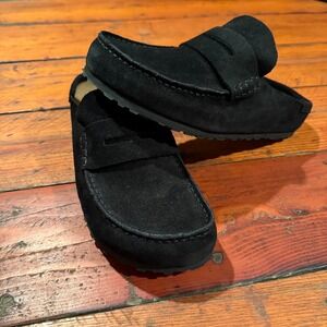 Birkenstock Naples Wrapped Suede Leather - Black WomenSize EU 41 Worn Once Clog